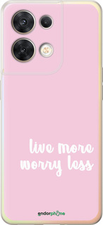 Силиконовый чехол Живи больше для Oppo Reno8 5G - 4347u-2614 изображение 