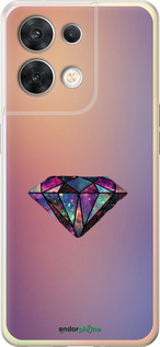 Силиконовый чехол Диамант для Oppo Reno8 5G - 4352u-2614 изображение 