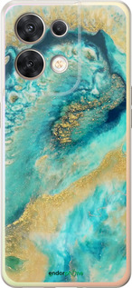 Силіконовий чехол Green marble для Oppo Reno8 5G - 4365u-2614 изображение 