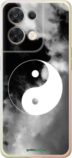 Силіконовий чехол Інь і янь для Oppo Reno8 5G - 4389u-2614 изображение 