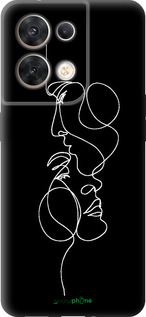 Силиконовый чехол Пара для Oppo Reno8 5G - 4457u-2614 изображение 