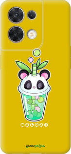 Силиконовый чехол Панда 1 для Oppo Reno8 5G - 4558u-2614 изображение 
