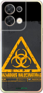 Силиконовый чехол biohazard 28 для Oppo Reno8 5G - 4846u-2614 изображение 