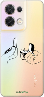 Силіконовий чехол Пропозиція для Oppo Reno8 5G - 4898u-2614 изображение 