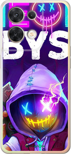 Силиконовый чехол № 5330 для Oppo Reno8 5G - 5330u-2614 изображение 