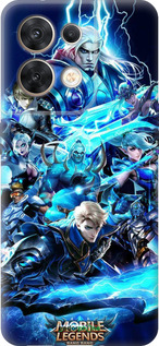 Силиконовый чехол № 5374 для Oppo Reno8 5G - 5374u-2614 изображение 