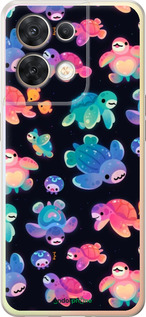 Силиконовый чехол № 5411 для Oppo Reno8 5G - 5411u-2614 изображение 