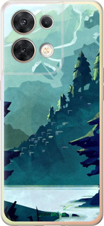 Силиконовый чехол № 5424 для Oppo Reno8 5G - 5424u-2614 изображение 