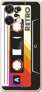 Силиконовый чехол Кассета с90 v4 для Oppo Reno8 5G - 5532u-2614 изображение 