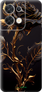 Силіконовий чехол Троянда 3 для Oppo Reno8 5G - 5552u-2614 изображение 