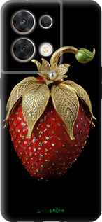 Силиконовый чехол Клубника v3 для Oppo Reno8 5G - 5638u-2614 изображение 