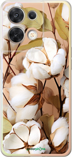 Силиконовый чехол Хлопок для Oppo Reno8 5G - 5665u-2614 изображение 