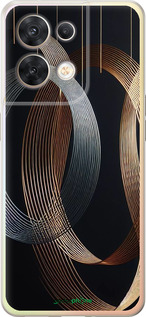 Силиконовый чехол 'Симфония' для Oppo Reno8 5G изображение 4