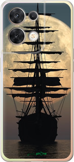 Силиконовый чехол Корабль для Oppo Reno8 5G - 5998u-2614 изображение 