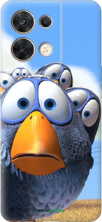 Силиконовый чехол Angry Birds для Oppo Reno8 5G - 6008u-2614 изображение 