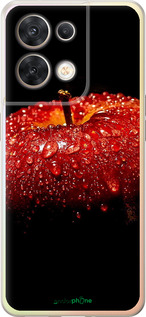 Силиконовый чехол Яблоко для Oppo Reno8 5G - 6022u-2614 изображение 