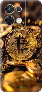 Силіконовий чехол Золота лихоманка біткойна для Oppo Reno8 5G - 6089u-2614 изображение 