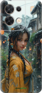 Силиконовый чехол Anime-girl для Oppo Reno8 5G - 6133u-2614 изображение 