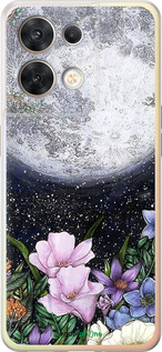 Силиконовый чехол Полночь в саду для Oppo Reno8 5G - 6259u-2614 изображение 