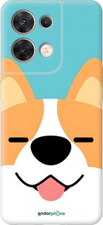Силіконовий чехол Корги для Oppo Reno8 5G - 6280u-2614 изображение 