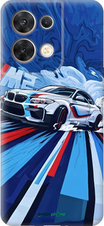 Силиконовый чехол БМВ для Oppo Reno8 5G - 6292u-2614 изображение 