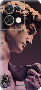 Силиконовый чехол Давид для Oppo Reno8 5G - 6302u-2614 изображение 