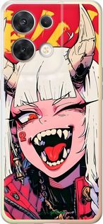 Силіконовий чехол Аніме демон для Oppo Reno8 5G - 6308u-2614 изображение 