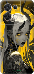 Силиконовый чехол Аниме демон 2 для Oppo Reno8 5G - 6309u-2614 изображение 