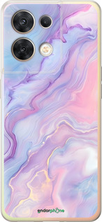 Силіконовий чехол Нежный мрамор для Oppo Reno8 5G - 6310u-2614 изображение 