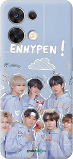 Силиконовый чехол Энхайпен для Oppo Reno8 5G - 6362u-2614 изображение 