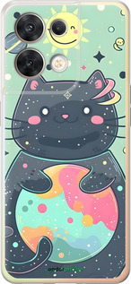 Силіконовий чехол Милый котик для Oppo Reno8 5G - 6364u-2614 изображение 