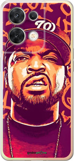 Силиконовый чехол Айс кюб для Oppo Reno8 5G - 6367u-2614 изображение 