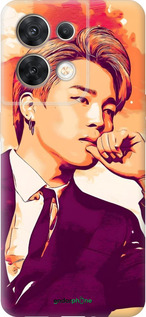 Силіконовий чехол Чимин для Oppo Reno8 5G - 6373u-2614 изображение 