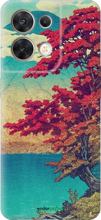 Силиконовый чехол С изображением природы для Oppo Reno8 5G - 6469u-2614 изображение 