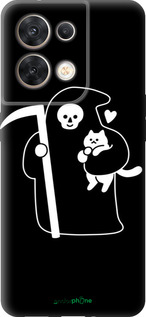 Силиконовый чехол С изображением Кошек для Oppo Reno8 5G - 6485u-2614 изображение 