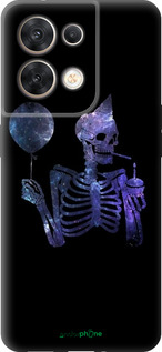 Силиконовый чехол Скелетное искусство для Oppo Reno8 5G - 6536u-2614 изображение 