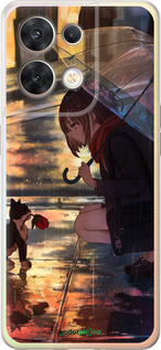 Силиконовый чехол Anime для Oppo Reno8 5G - 6609u-2614 изображение 