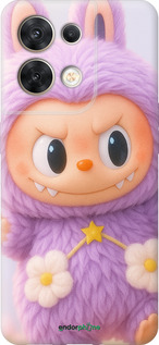 Силиконовый чехол Лабубу для Oppo Reno8 5G - 6708u-2614 изображение 