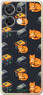 Силиконовый чехол Autonomous Zone для Oppo Reno8 5G - 6771u-2614 изображение 