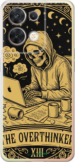 Силиконовый чехол 'The Overthinker' для Oppo Reno8 5G изображение 1