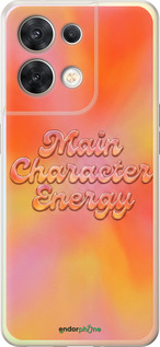 Силиконовый чехол 'Aura Gradient Main Character Energy Aesthetic Y2K' для Oppo Reno8 5G изображение 3