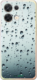 Силиконовый чехол Стекло в каплях для Oppo Reno8 5G - 848u-2614 изображение 