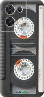 Силиконовый чехол Кассета для Oppo Reno8 5G - 876u-2614 изображение 