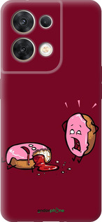 Силиконовый чехол Печенье для Oppo Reno8 5G - 911u-2614 изображение 