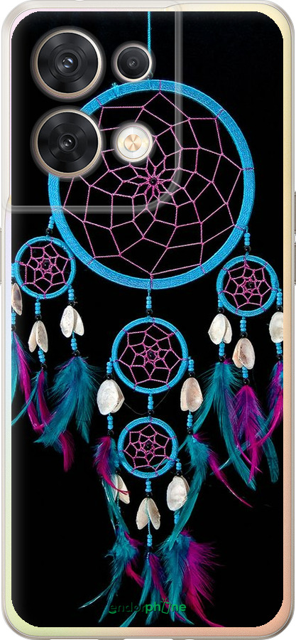 Силиконовый чехол Ловец снов для Oppo Reno8 5G - 4070u-2614 изображение 