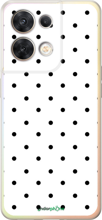 Силиконовый чехол Горох для Oppo Reno8 5G - 4289u-2614 изображение 