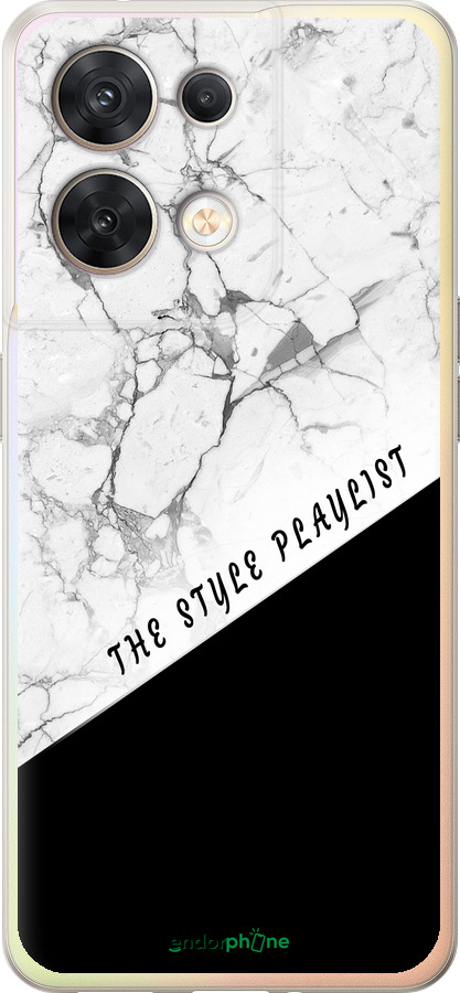 Силіконовий чехол The style playlist для Oppo Reno8 5G - 4308u-2614 изображение 