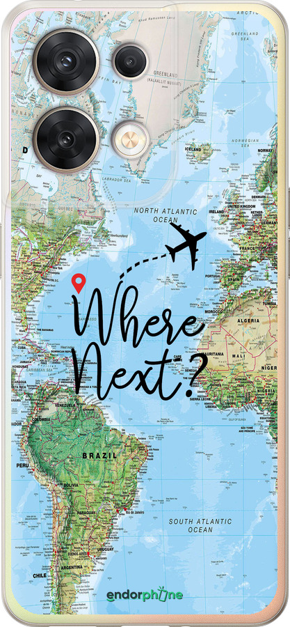 Силіконовий чехол Подорож для Oppo Reno8 5G - 4503u-2614 изображение 