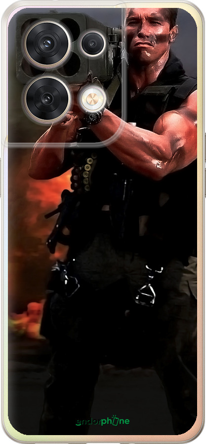 Силиконовый чехол Базука для Oppo Reno8 5G - 4564u-2614 изображение 