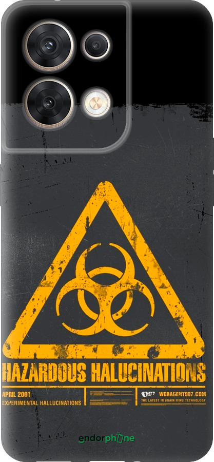 Силиконовый чехол biohazard 28 для Oppo Reno8 5G - 4846u-2614 изображение 